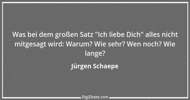 Zitat von Jürgen Schaepe 1