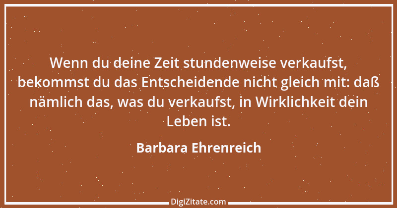 Zitat von Barbara Ehrenreich 4