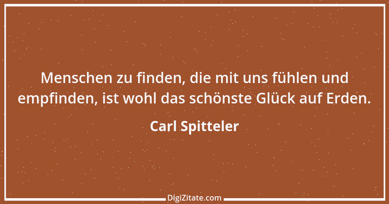 Zitat von Carl Spitteler 5