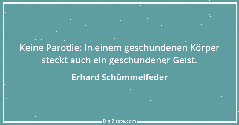 Zitat von Erhard Schümmelfeder 24