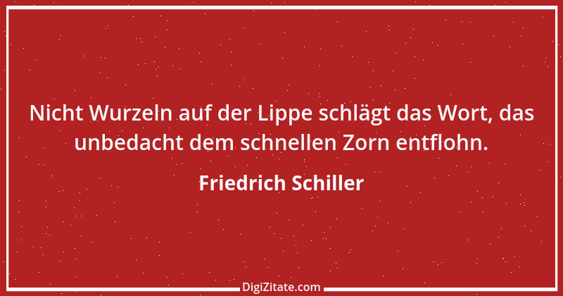 Zitat von Friedrich Schiller 1042