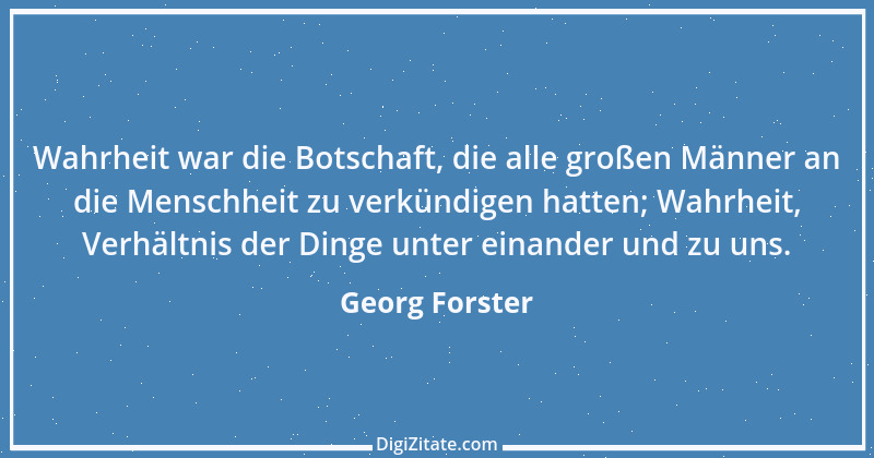 Zitat von Georg Forster 2