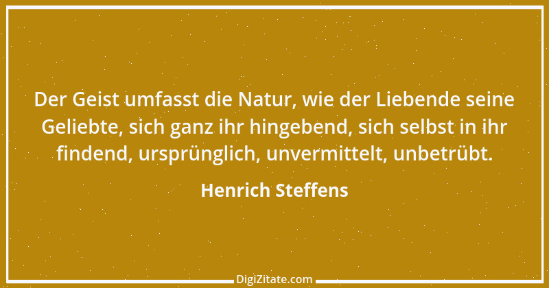 Zitat von Henrich Steffens 9