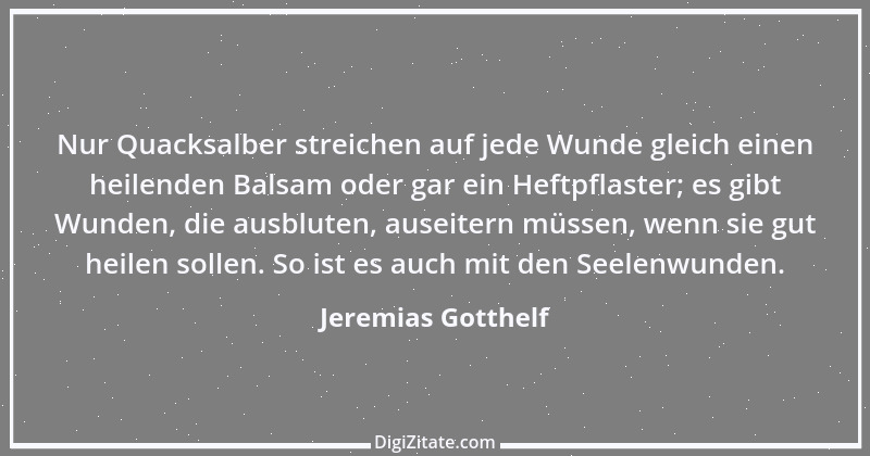 Zitat von Jeremias Gotthelf 189