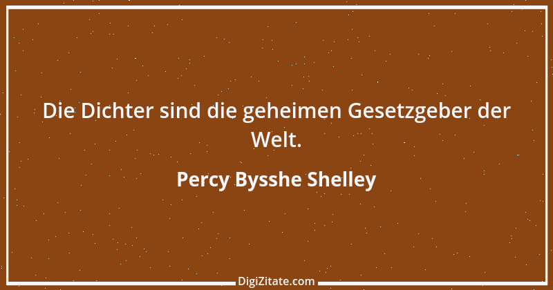 Zitat von Percy Bysshe Shelley 13