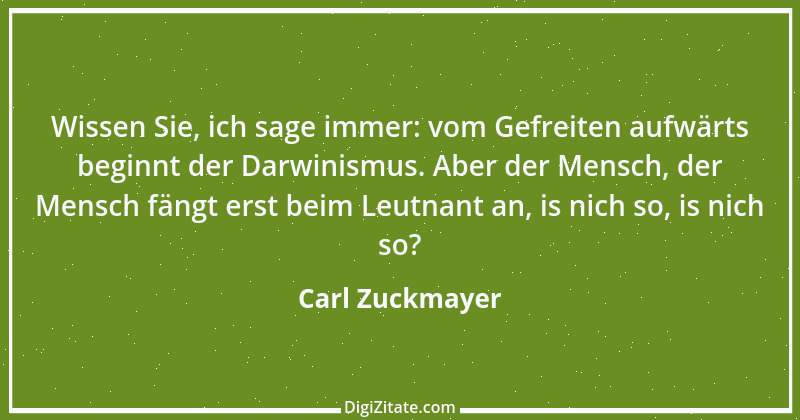 Zitat von Carl Zuckmayer 16