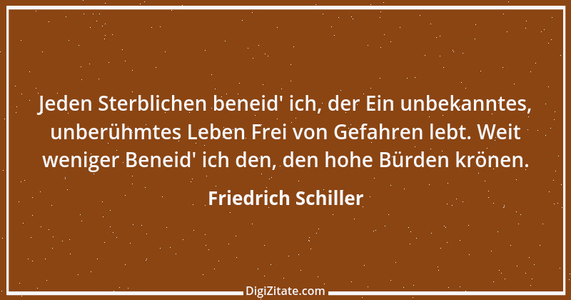 Zitat von Friedrich Schiller 251