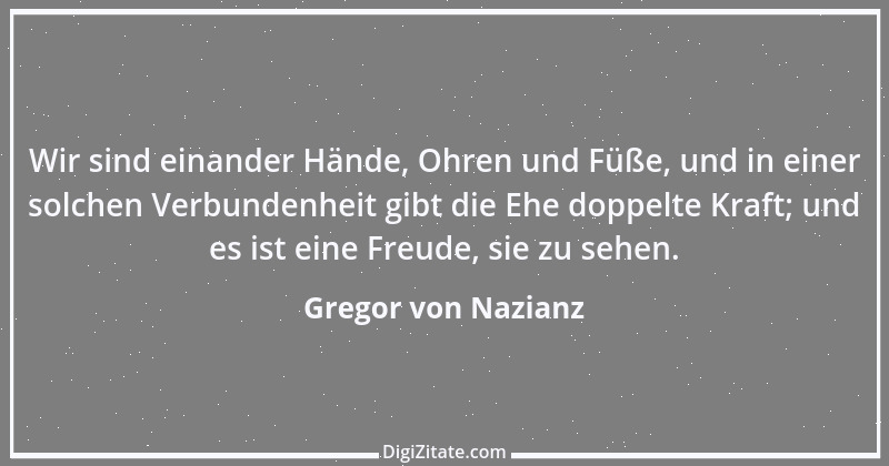 Zitat von Gregor von Nazianz 19