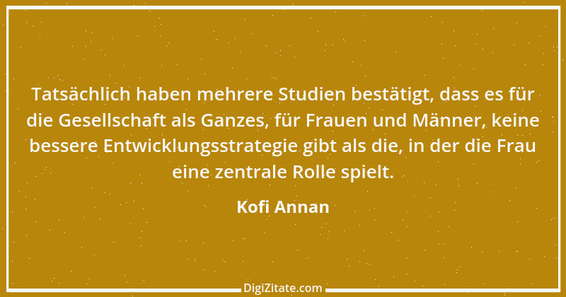 Zitat von Kofi Annan 1