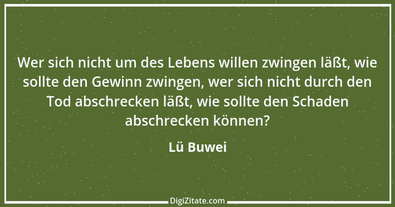 Zitat von Lü Buwei 60