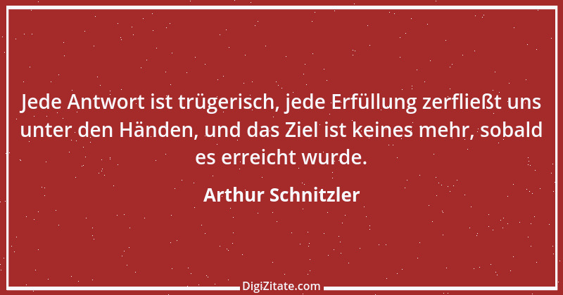 Zitat von Arthur Schnitzler 49