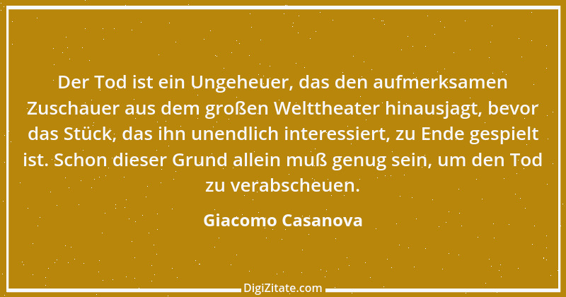 Zitat von Giacomo Casanova 70