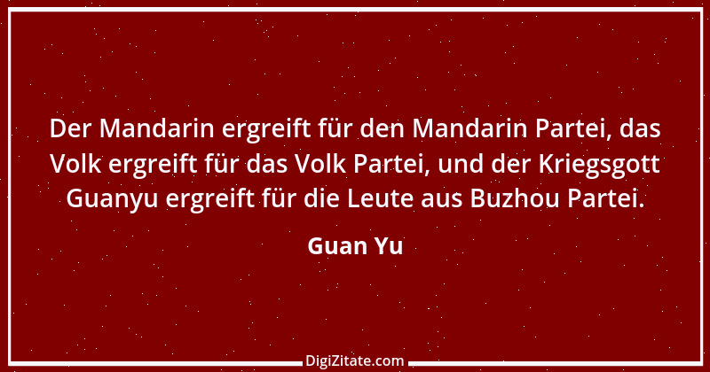 Zitat von Guan Yu 1