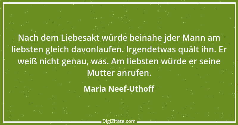 Zitat von Maria Neef-Uthoff 1