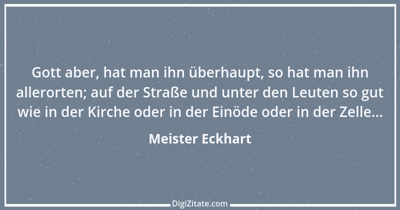 Zitat von Meister Eckhart 7