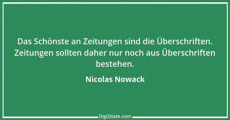 Zitat von Nicolas Nowack 13