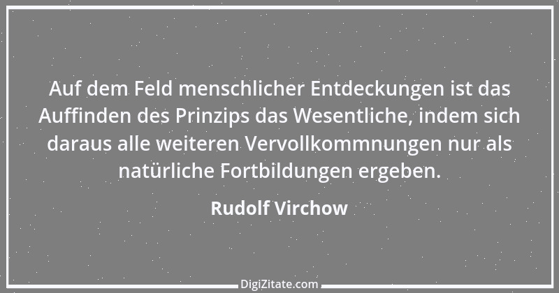 Zitat von Rudolf Virchow 20