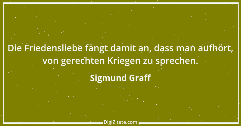 Zitat von Sigmund Graff 112