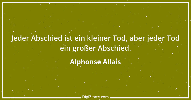 Zitat von Alphonse Allais 14