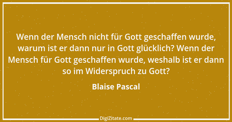 Zitat von Blaise Pascal 59