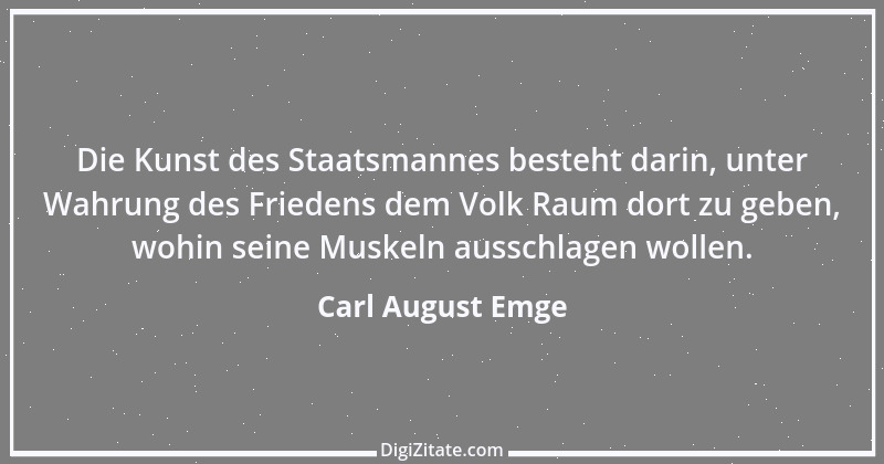 Zitat von Carl August Emge 2