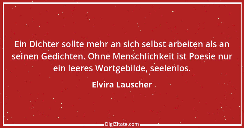 Zitat von Elvira Lauscher 10