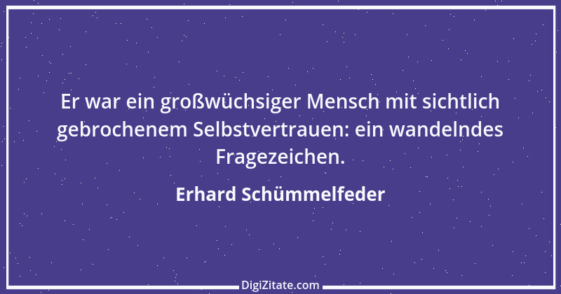 Zitat von Erhard Schümmelfeder 25