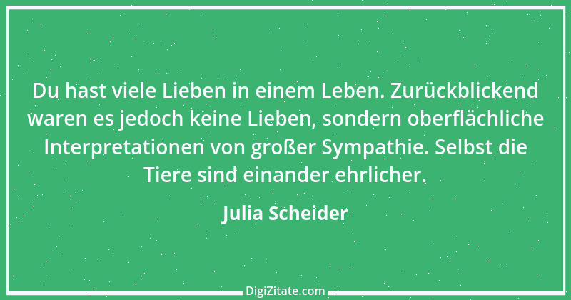 Zitat von Julia Scheider 5