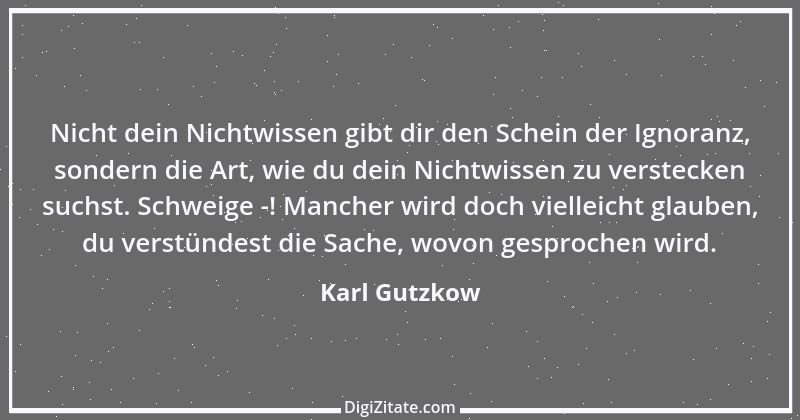 Zitat von Karl Gutzkow 107