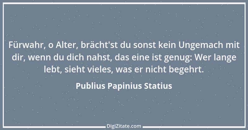 Zitat von Publius Papinius Statius 1