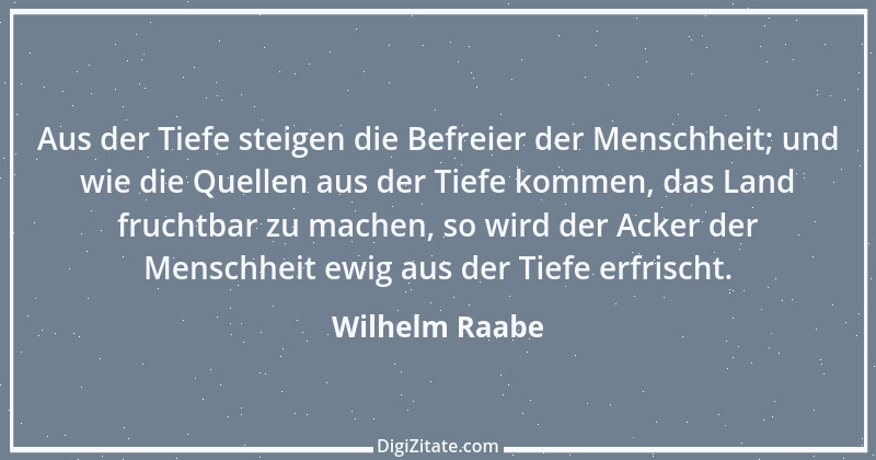 Zitat von Wilhelm Raabe 5