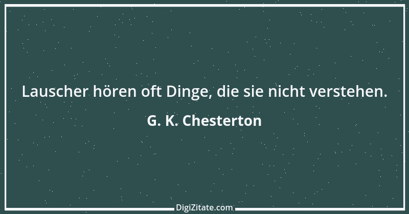 Zitat von G. K. Chesterton 75