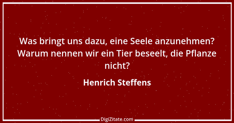 Zitat von Henrich Steffens 11