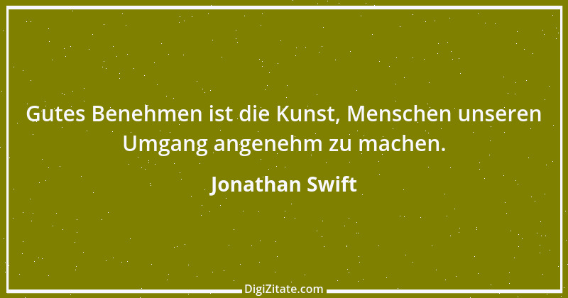 Zitat von Jonathan Swift 95