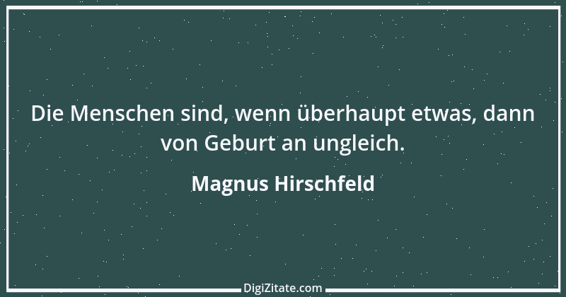 Zitat von Magnus Hirschfeld 2