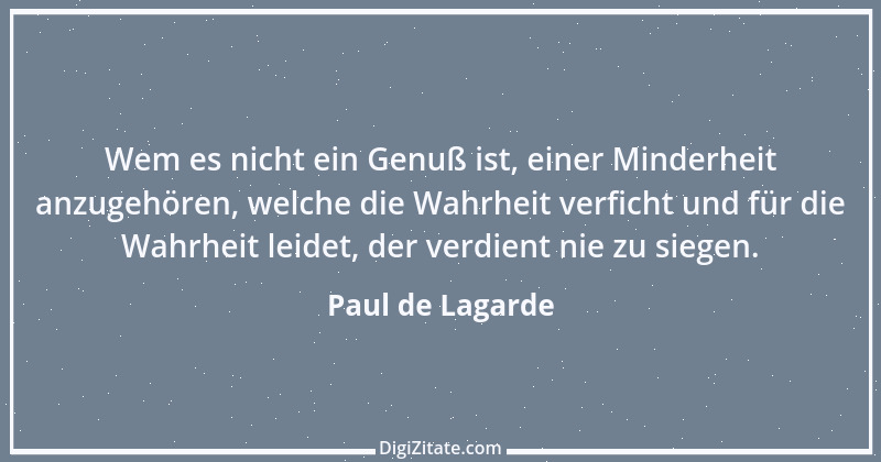 Zitat von Paul de Lagarde 25