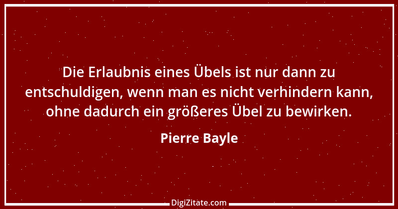 Zitat von Pierre Bayle 8