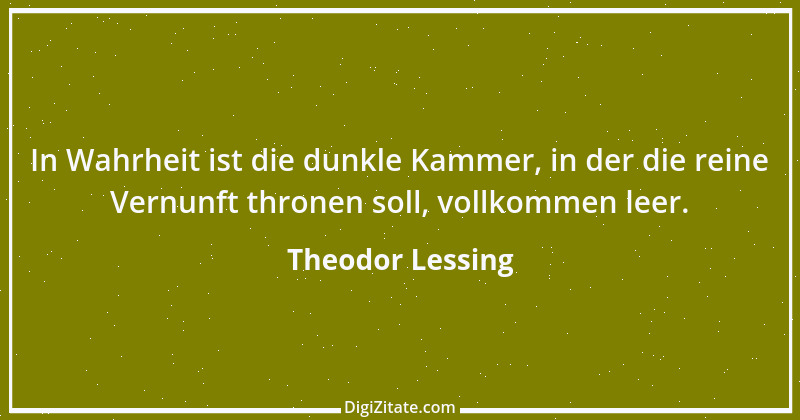 Zitat von Theodor Lessing 2