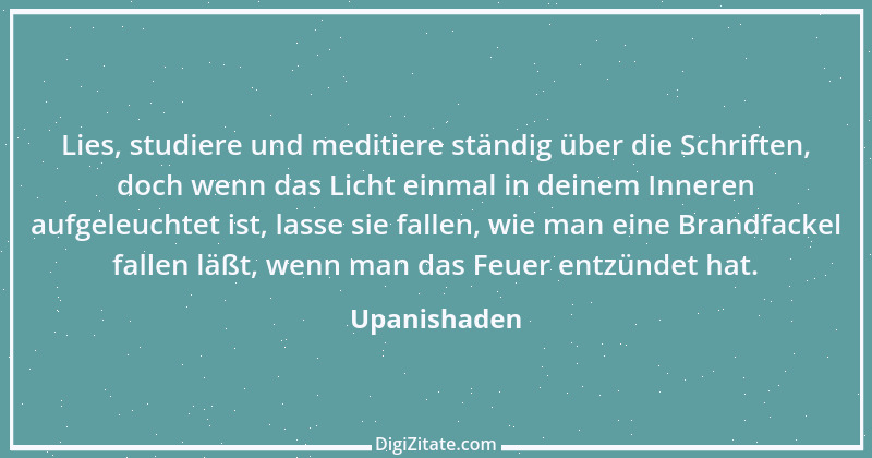 Zitat von Upanishaden 5