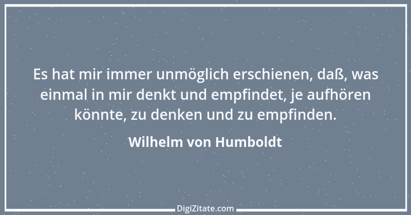 Zitat von Wilhelm von Humboldt 77