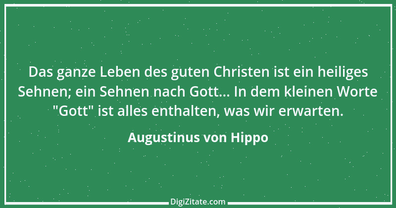 Zitat von Augustinus von Hippo 202