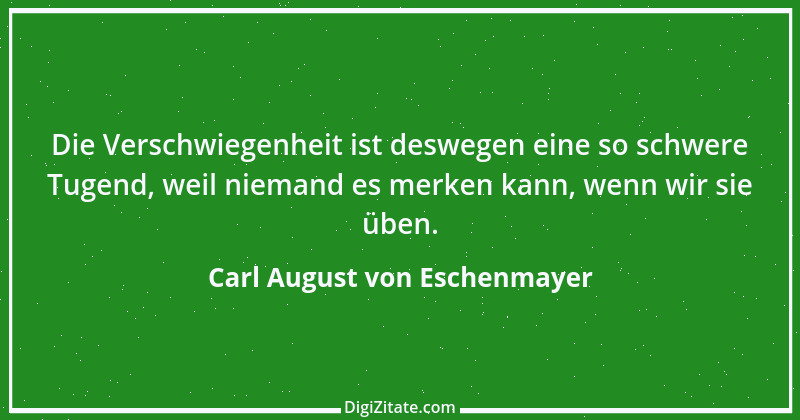 Zitat von Carl August von Eschenmayer 2