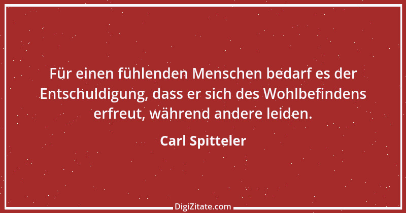 Zitat von Carl Spitteler 8