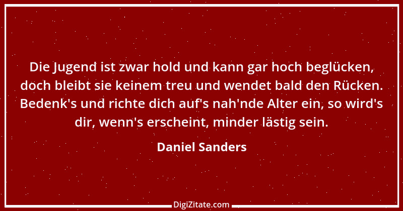 Zitat von Daniel Sanders 21