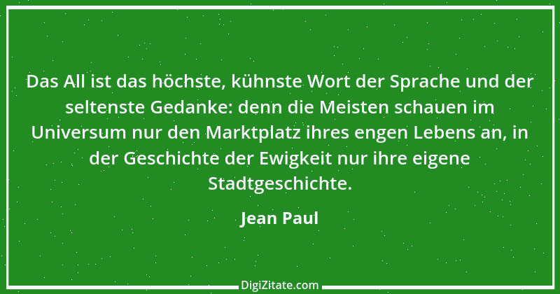 Zitat von Jean Paul 673