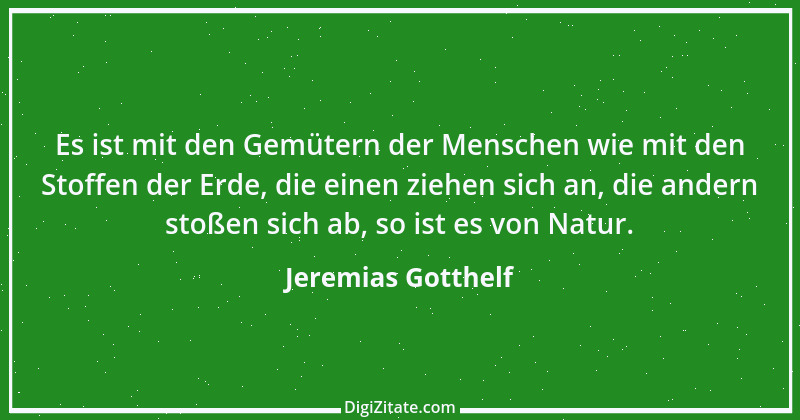 Zitat von Jeremias Gotthelf 192