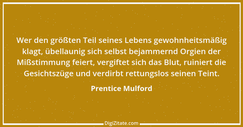 Zitat von Prentice Mulford 50