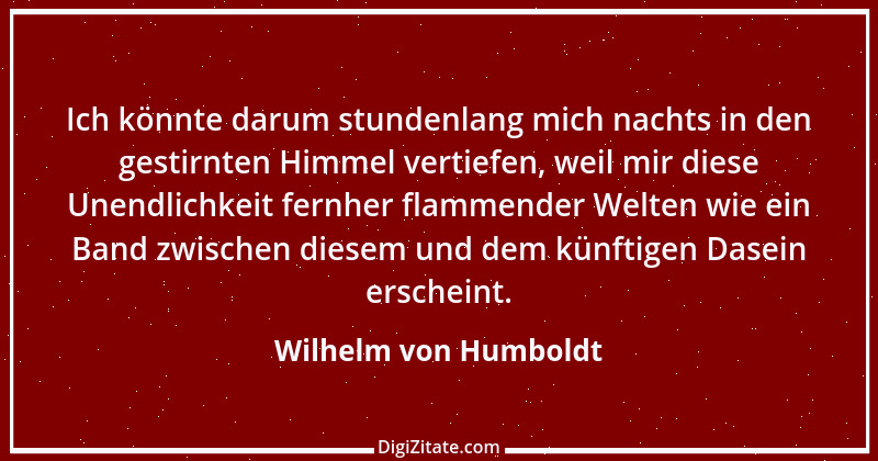 Zitat von Wilhelm von Humboldt 78