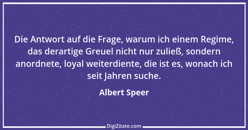 Zitat von Albert Speer 3