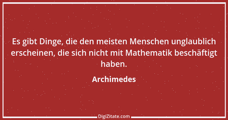 Zitat von Archimedes 4